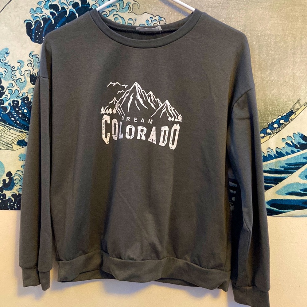 Colorado ROMWE Sweatshirt (WORN ONCE)